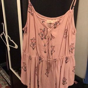 L.A. Hearts Cute Floral Tank Top